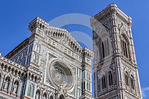 Campanile and Duomo - Florence - Italy photo